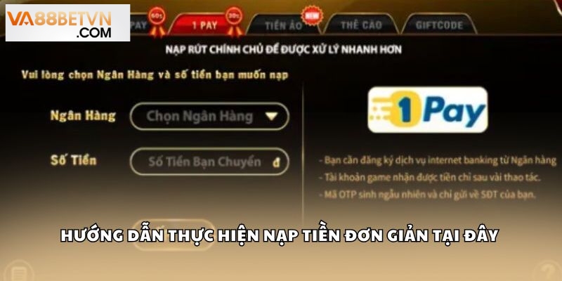 Nạp Tiền, Rút Tiền, Khuyến Mãi Chi Tiết Các Bước Cần Bước - savin