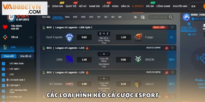 Esport VA88 Sân Chơi Cá Cược Thể Thao Điện Tử Đỉnh Cao - savin