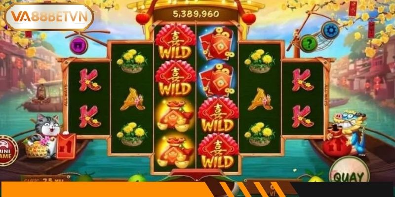 Sắc Xuân Chợ Tết – Slot Game Ngập Tràn Không Khí Lễ Hội Việt - savin