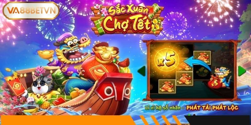 Sắc Xuân Chợ Tết – Slot Game Ngập Tràn Không Khí Lễ Hội Việt - savin